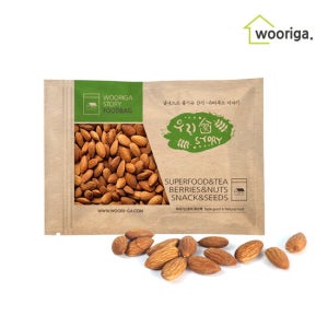 우리가스토리 구운 아몬드 1kg 견과류