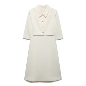 나이스클랍 자켓형 플레어 원피스 N254MWO912