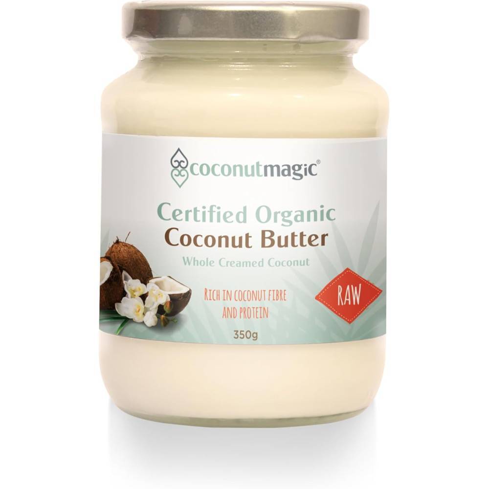 호주 Coconut Magic 코코넛 매직 <b>코코넛 버터</b> 홀 크림드 로우 350g