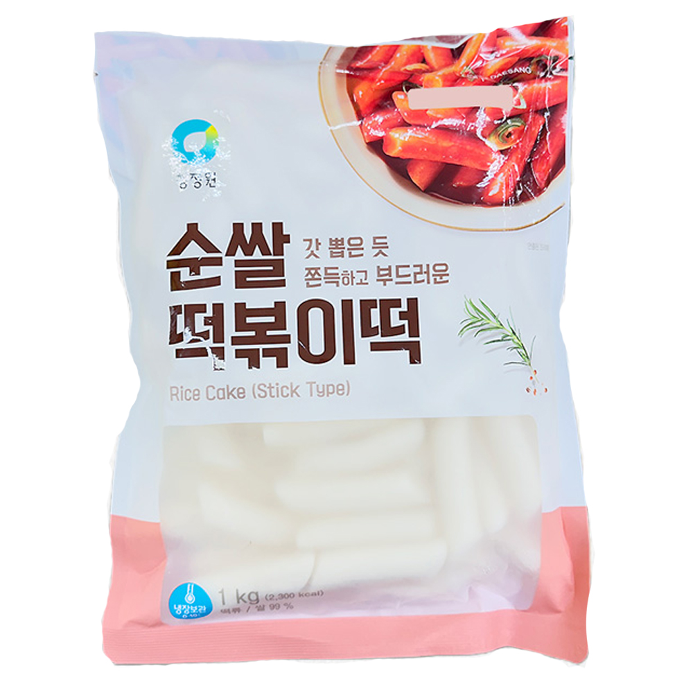 청정원 순쌀 떡볶이떡 성분 분석