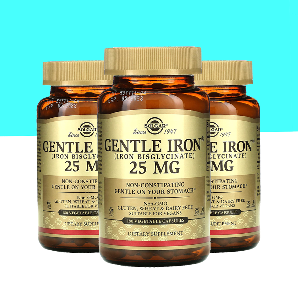 솔가 <b>킬레이트</b> 철분 <b>아이언</b> 180캡슐, 2개