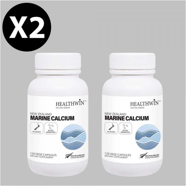 헬스윈 마린 칼슘 비타민D 120캡슐, 1개