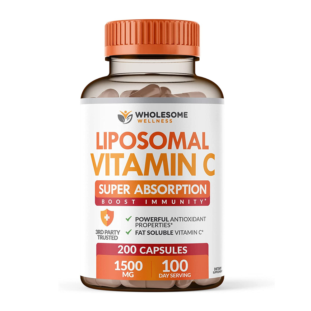 홀썸웰니스 리포조말 <b>비타민C</b> 200캡슐, 1개