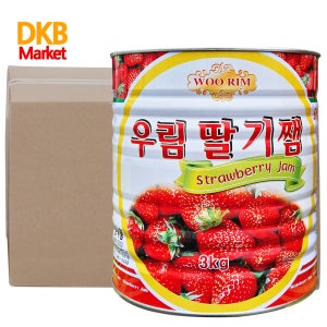 우림식품 우림 딸기쨈 박스 (3kg x 6개)