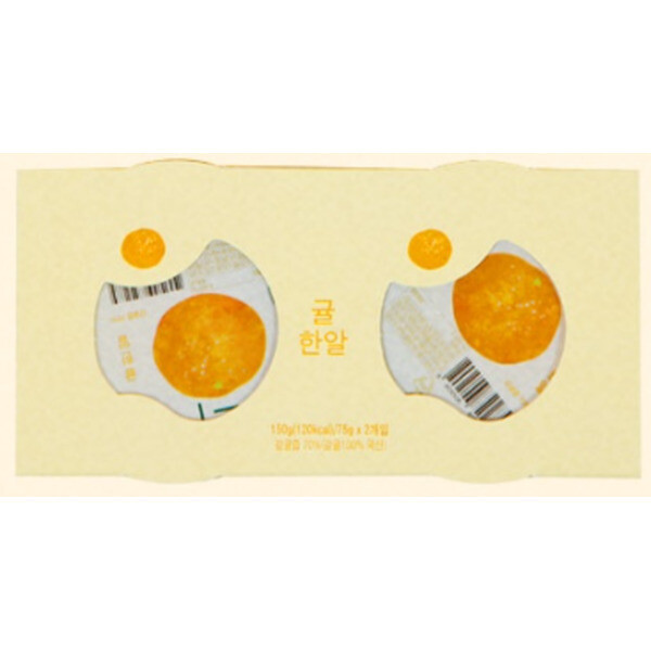 산골푸딩 귤한알