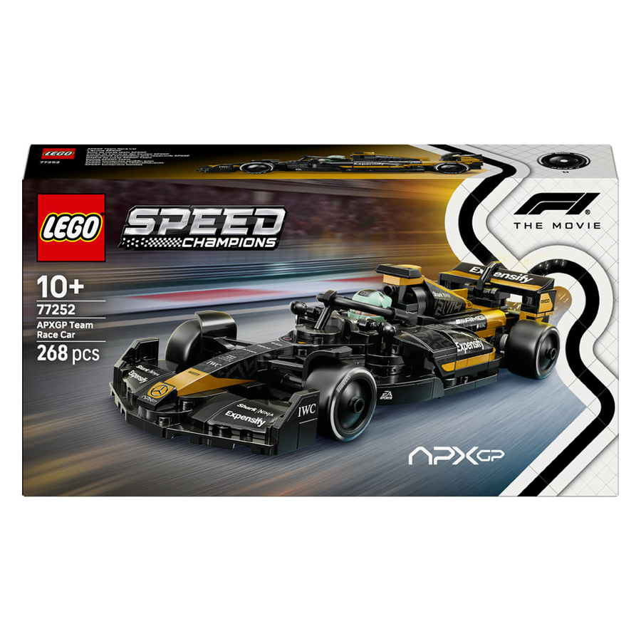레고 스피드챔피언 F1 더 무비의 APXGP 팀 레이스카 77252 1개 혼합색상
