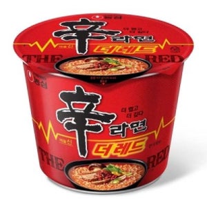 신라면컵 농심 신라면 더레드 117gx16컵