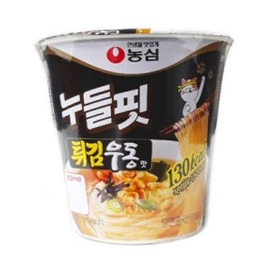 휴대용라면 농심 누들핏 튀김우동맛 35.5gx8컵x2박스
