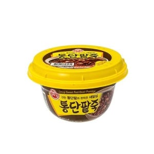 전복죽 오뚜기 죽 용기 통단팥죽 285g 1개
