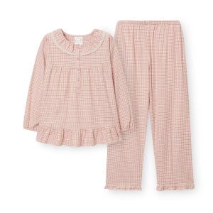 [롯데백화점] 오르시떼 여성 G123 네슬 긴소매 파자마 세트 OR25WFGAG123 LE1220208359