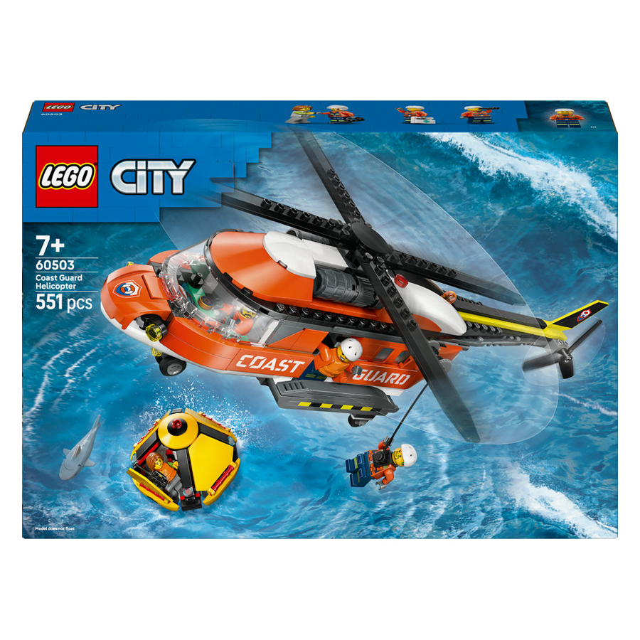 레고 시티 해안 경비대 헬리콥터 60503 레고정품 lego 장난감 피규어 블록놀이 블럭놀이