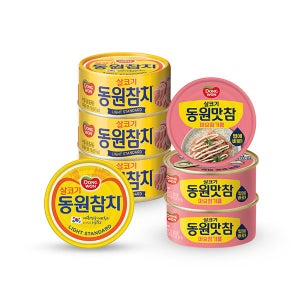 [동원]라이트스탠다드 100gx13캔 + 맛참 마요참기름 90g x12캔
