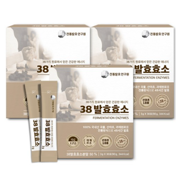 전통발효연구원 <b>최진규의 38발효효소</b>  90g  27개