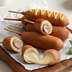 다신샵 통밀당 모짜렐라 반반 핫도그/닭가슴살 소시지 통밀빵 핫도그