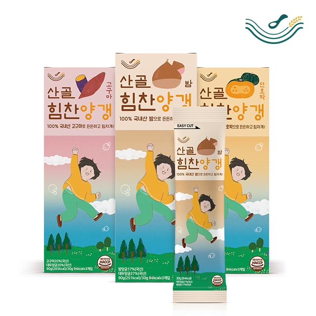 에코맘의 산골이유식 산골힘찬양갱 고구마 성분 분석