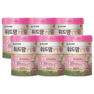 파스퇴르 위드맘 산양 제왕 100일, 750g 6캔