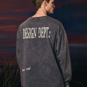 [어널러코드] 리버스 워싱 긴팔티 (퍼플) ANSS08