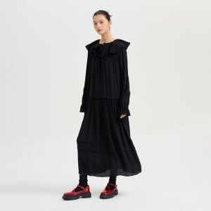 [럭키슈에뜨] Sailor Collar Dress (black) LFDAA25120BKX