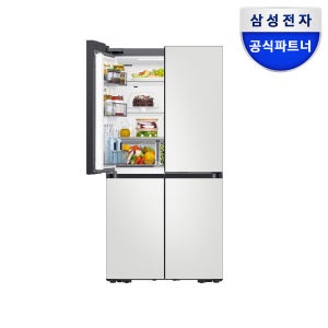 삼성전자 비스포크 AI 냉장고 25년형 4도어 키친핏Max RM70F63R2A 코타 화이트