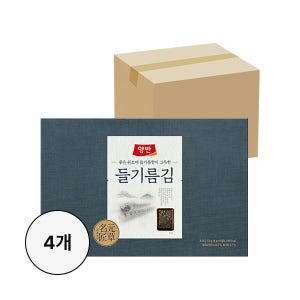 [박스특가 4%적립]양반 들기름김세트x4개(1box)