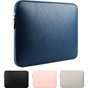 심플 컬러 가죽 맥북 노트북파우치 13인치 14인치 15인치