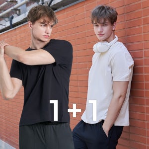 중독 올데이 추천 헬스pt복 에코 러닝 티셔츠 1+1