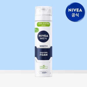 니베아 니베아 맨 센서티브 쉐이빙 폼 250ml 1개