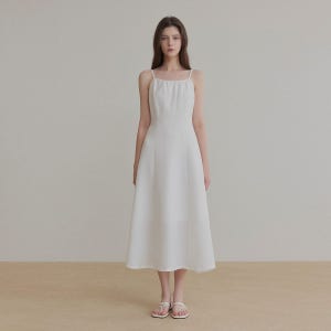 [트위] 플브 슬리브리스 롱 원피스