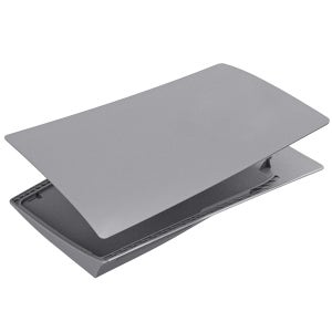 PS5 콘솔용 그레이 30주년 기념 플레이트, 프리미엄 ABS 페이스플레이트 쉘 커버(스티커 포함), 플레이스테이션5 팻 디스크용