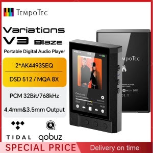 TempoTec Variations V3 Blaze HIFI 음악 MP3 플레이어 디지털 오디오 플레이어
