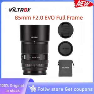 VILTROX AF 85mm F2.0/35mm/55mm F1.8 EVO 풀프레임 오토포커스 대구경 카메라 렌즈 (소니 E, 니콘 Z 마운트, A7IV, A7C, ZV-E1 호환)