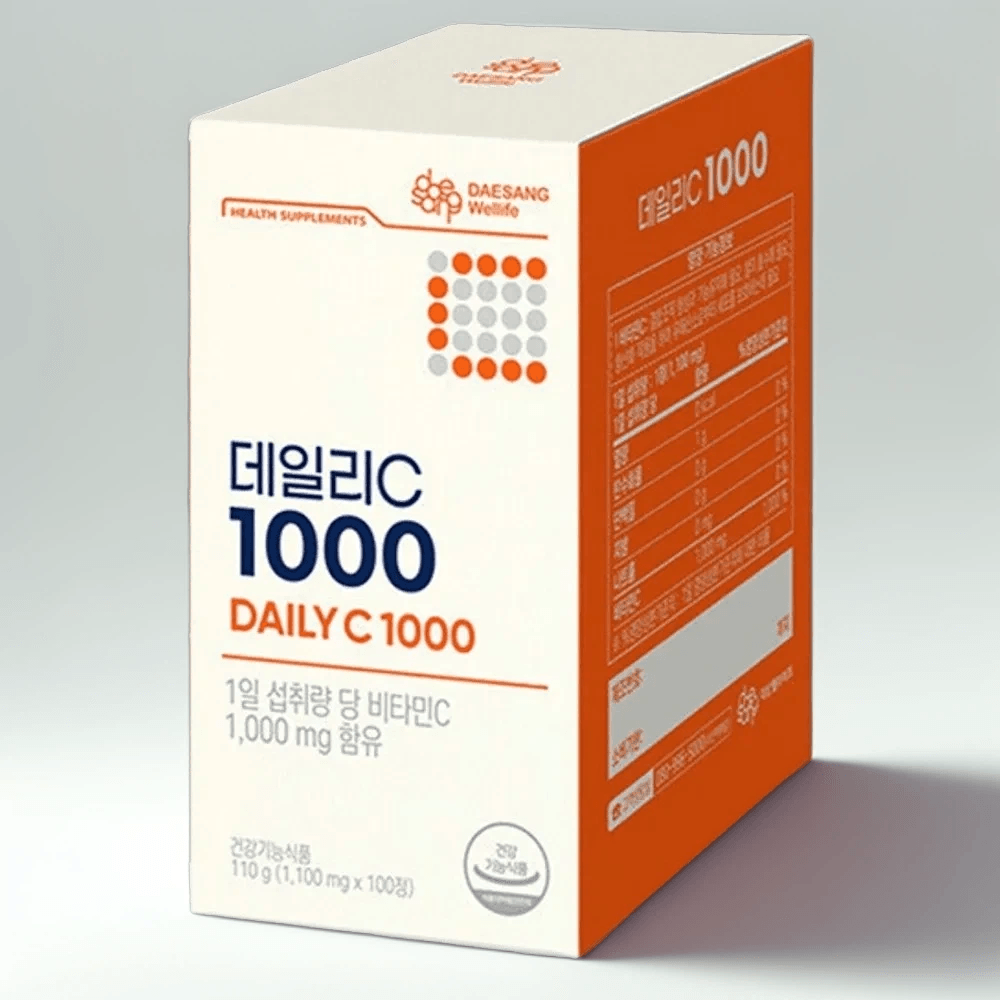 대상웰라이프 데일리C 1000 100정, 2개