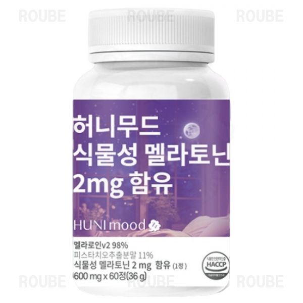 허니무드 식물성 <b>멜라토닌</b> 60정, 1개