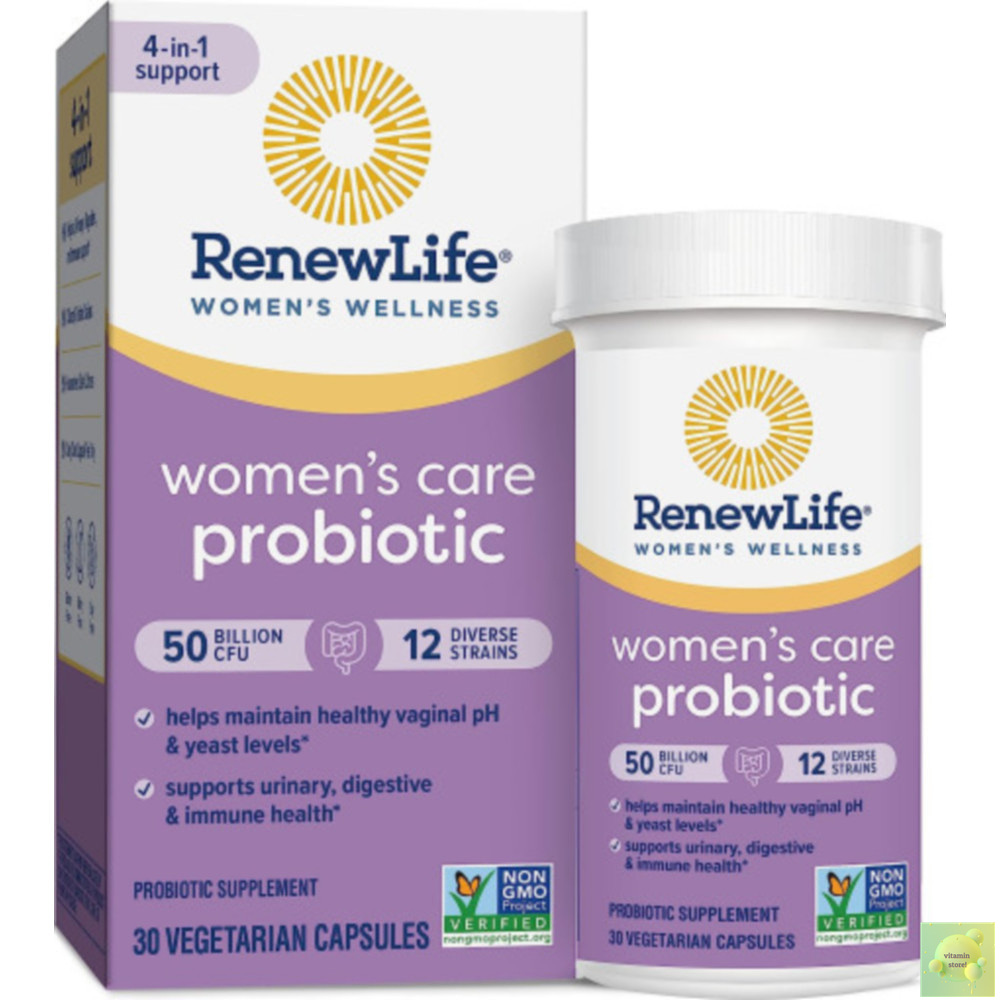 리뉴라이프 질유산균 <b>우먼스</b>케어 <b>프로바이오틱 500억</b> 베지캡슐 30캡슐, 3개