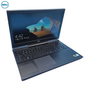 리퍼비시 DELL i7 CPU RAM 16GB GTX 1050Ti 15.6인치 게이밍 리퍼 노트북