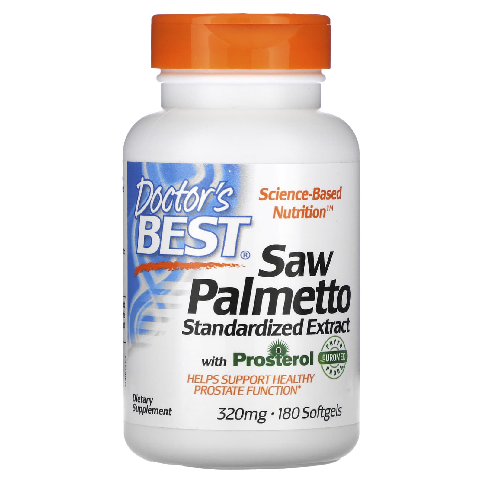 닥터스베스트 쏘팔메토 <b>Saw Palmetto</b> 320mg 글리세린 정제수 180캡슐, 1개