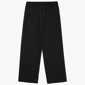 [디아도라] 스트링 포인트 우븐 팬츠 BLACK D6123LWP13BLK