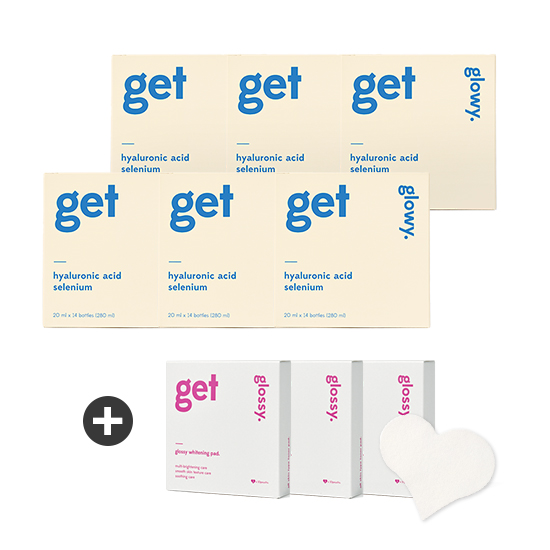 [나연PICK]<b>바이너랩</b> 글로이 6박스+글로시 패드 3박스