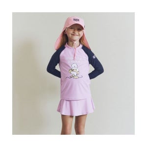 <매장정품> ARENA 아레나 [ARENA x MARITHE] 아동 레저 래쉬가드 세트 A4BG1GS95PNK 859103