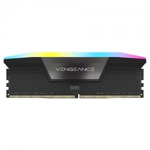 CORSAIR DDR5-6000 CL30 VENGEANCE RGB BLACK INTEL 패키지 (64GB(32Gx2))