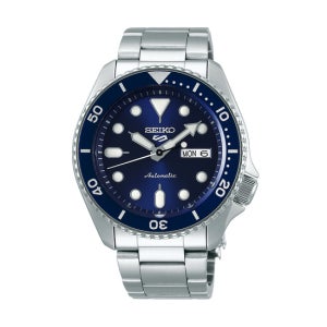 세이코 남성 남자 블루 실버 오토매틱 메탈시계 SRPD51K1