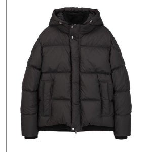 알레그리 25FW블랙《X-Lite》Siberian Goose 후디 탈부차 숏 푸퍼ARJU5D403BK 879735