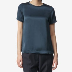 [에스 막스 마라] 레베카 반소매 티셔츠 - 다크 네이비 / 91660139600006 91660139600006FW23