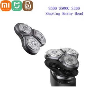 원래 Xiaomi Mijia S500 S500C S300 전기 면도기 면도기 건식 습식 면도기 수염 트리머 교체 면도날