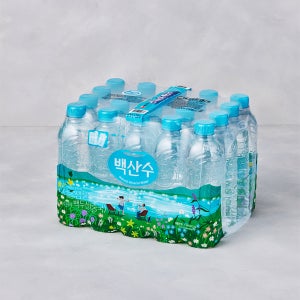 [백산수] 무라벨 생수 (500mL X 20개)