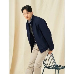 [빈폴 멘] [Essential] 해링턴 재킷  네이비 BC5139E01R
