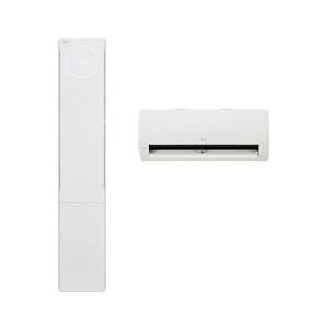 LG전자 [LG전자]오브제 휘센뷰2 (매립배관) 2in1에어컨 FQ18FU1EV2M (냉방58.5㎡+18.7㎡) 실외기포함 [전국기본설치 포함]