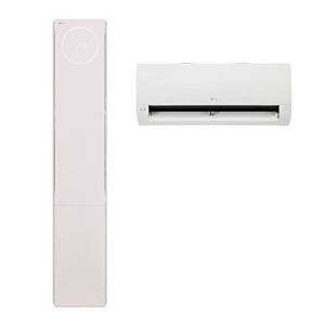 LG전자 [LG전자]오브제 휘센뷰2 (매립배관) 2in1에어컨 FQ18FU1BB2M (냉방58.5㎡+18.7㎡) 실외기포함 [전국기본설치 포함]