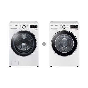 LG전자 [LG전자]LG 세탁기 + 건조기 F24WDWP-9WL 무료배송