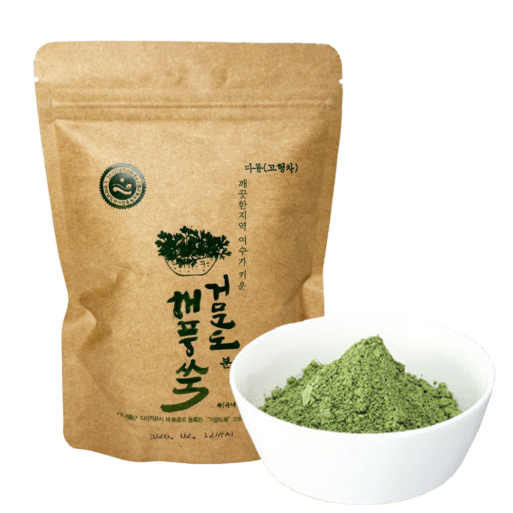 거문도 해풍쑥 쑥가루 100g, 1개